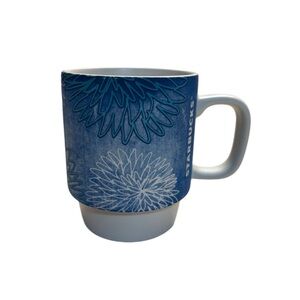 Starbucks 2016 Stackable Mug with Floral Design